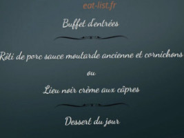 Hôtel Du Port menu