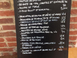 Les Docks menu