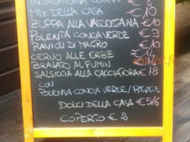 Coumarial Ristoro menu