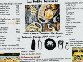 La Petite Terrasse menu