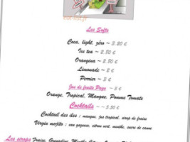 Chez Les Ch'tibourguignons menu