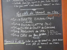 Le Chaudron Du Pere Marchès menu