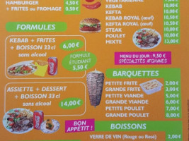 Les Delices D'aubigny menu