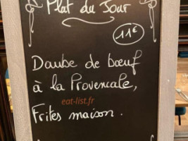 Café Brasserie De La Mairie menu