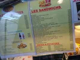 Istanbul Kebab Sallanches menu