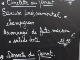 Les Patagos menu