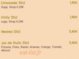 L'essentiel menu