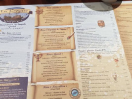 Crêperie La Frégate menu