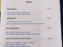 Crêperie Du Sallé menu