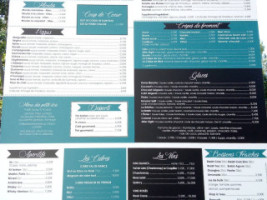 La Terrasse De L'île menu