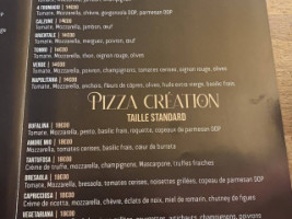 L'antica Pizzeria Napolitaine menu