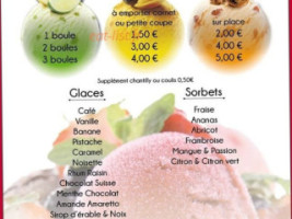 La Symbiose menu