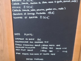 Di Pasta menu