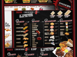 Chicken Factory menu