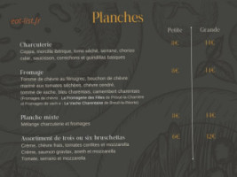 Les Fringants menu