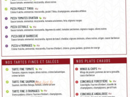 L'atelier Papilles menu