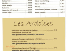 Les 4 Saisons Casino De Divonne menu