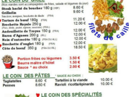 La Guinguette Du Moulin menu