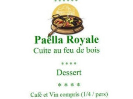 Le Pré Verger menu