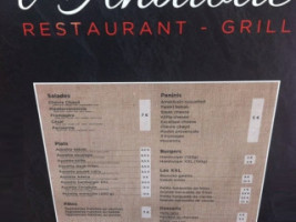 L'anatolie Esplanade menu