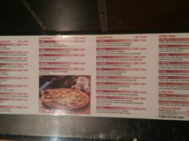 Le Nomade Pizza menu