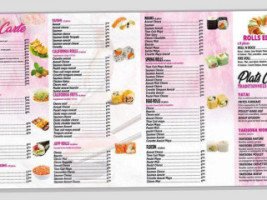 Sushi Time menu