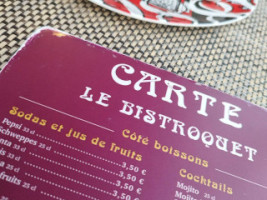 Le Bistroquet Pizza Torreilles menu