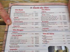 Le Peguieou, D'altitude à Pra Loup. menu