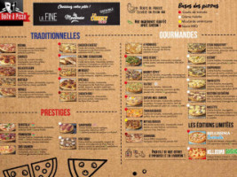 La BoÎte A Pizza Thionville menu