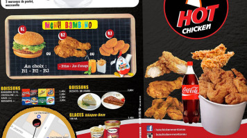 Hot Chiken Pizza food