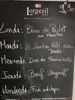 Le Qg menu