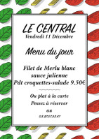 Le Central menu