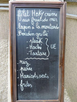 La Brasserie Du Marche menu