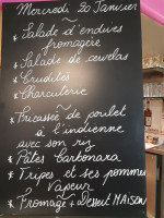 Chez Toto menu