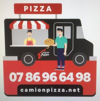 Camion Pizza Au Feu De Bois menu