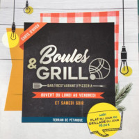 Boules Grill menu