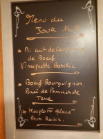 Le Péché Mignon menu