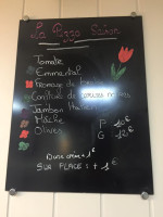 Pizza Gourmande menu