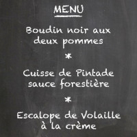 Le Relais De Poulainville menu