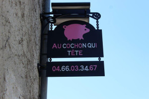 Au Cochon Qui Tete menu