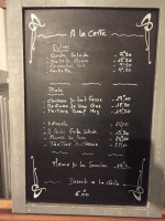 Au Cochon Qui Tete menu