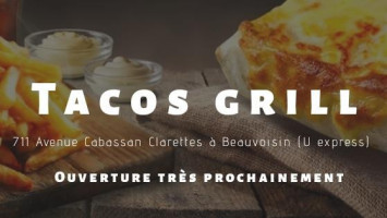 Tacos Grill Beauvoisin menu