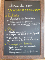 Le P'tit Caf menu