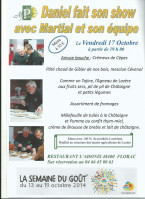 Des Gorges Du Tarn Rest. L'adonis menu