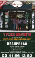 Le Kiosque à Pizzas menu