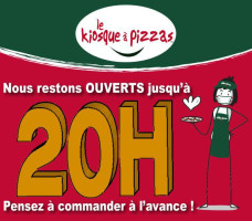 Le Kiosque à Pizzas menu