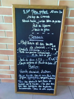 Le Tilleul menu