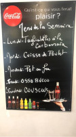 Le St Trop menu