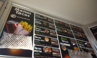 Bon Tacos menu