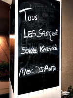 L'avenue menu